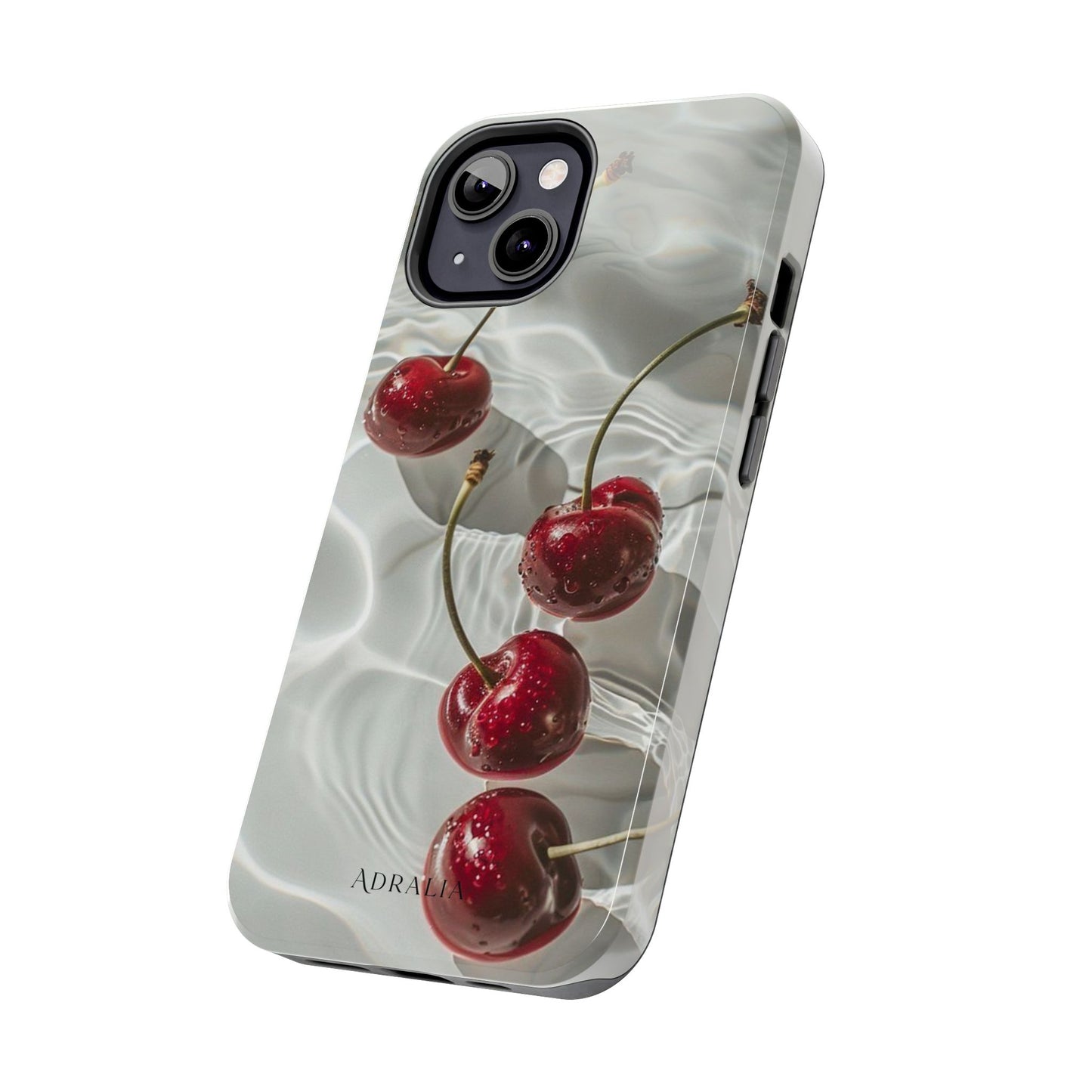 Cherry Water Reflection Tough Phone Case