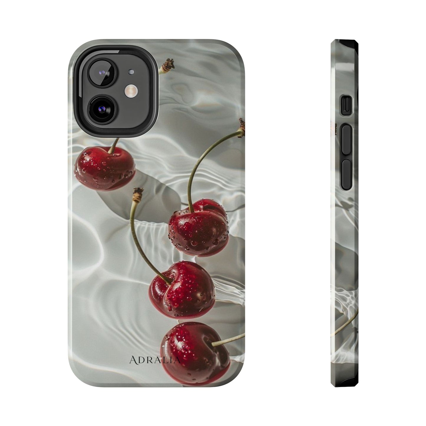 Cherry Water Reflection Tough Phone Case