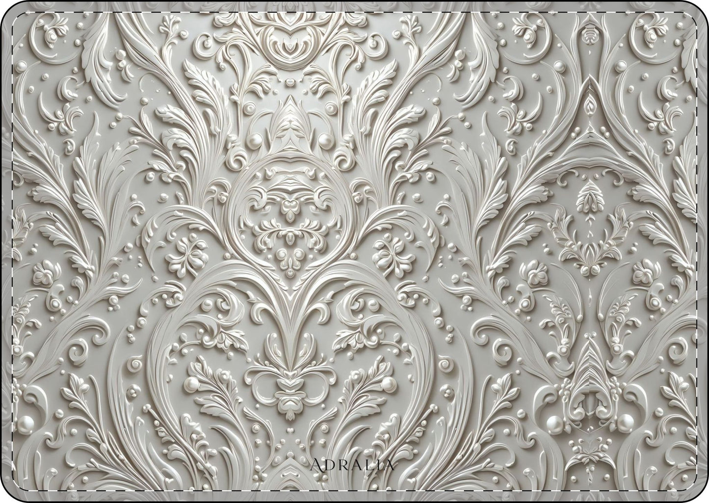 Ornate Embossed Baroque MacBook Case