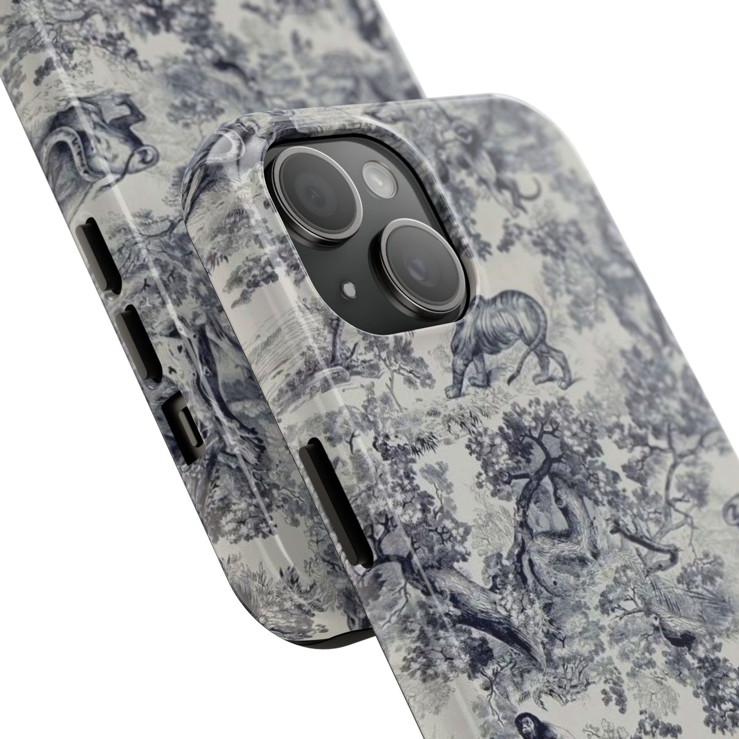 Vintage Toile Animal Tough Phone Case