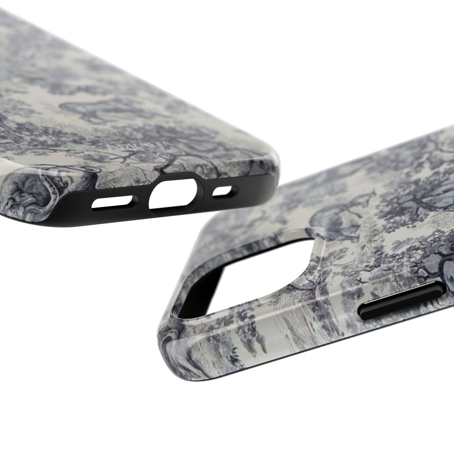 Vintage Toile Animal Tough Phone Case
