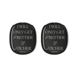 AirPods Max Shell Case — "I Will Only Get Prettier & Richer" Protective Ear Cup Covers