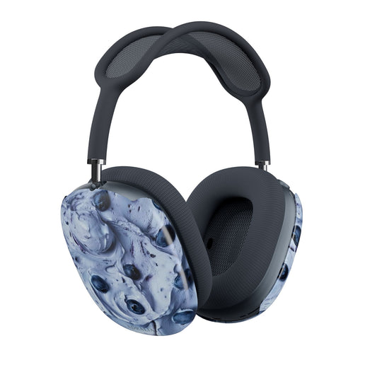 Blueberry Swirl AirPods Max Shell Case — Protective Decorative Ear Cup Covers