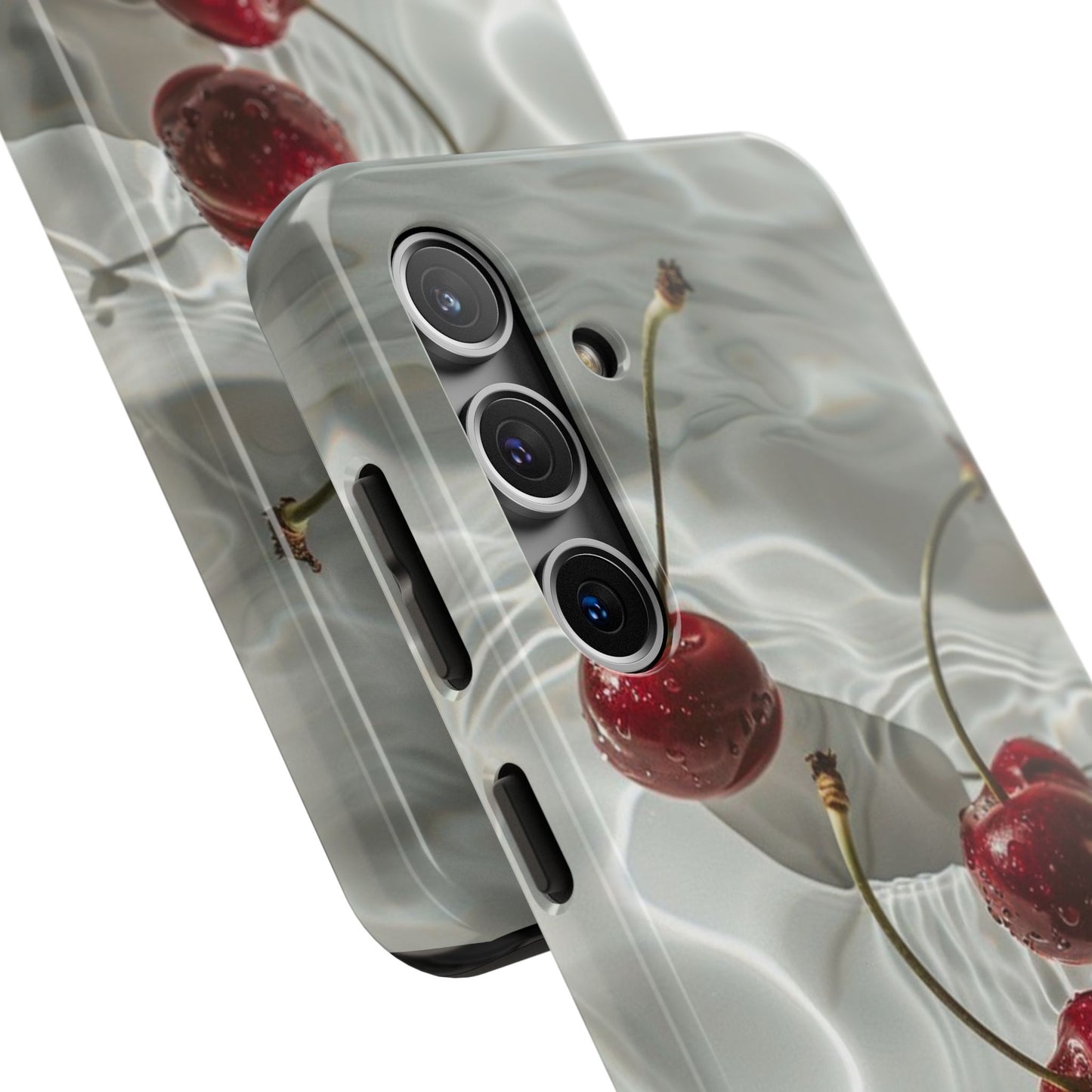 Cherry Water Reflection Tough Phone Case