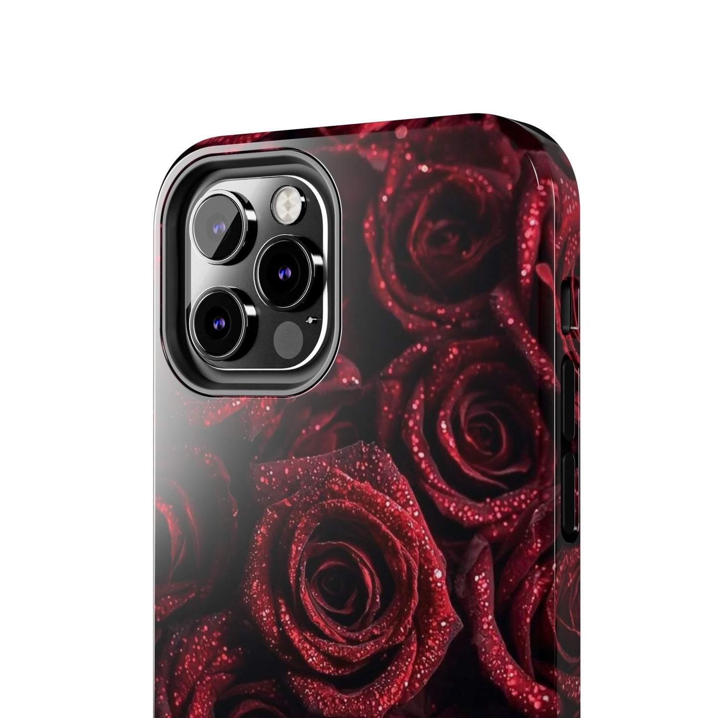 Red Velvet Roses Tough Phone Case — Protective Floral iPhone Case