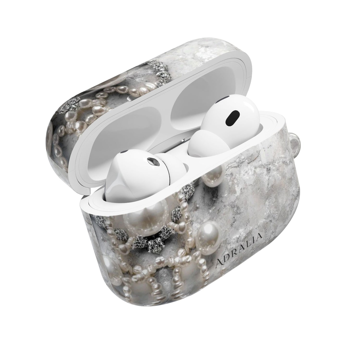 Pearl Lace AirPod Case — Vintage Pearl Jewelry Design