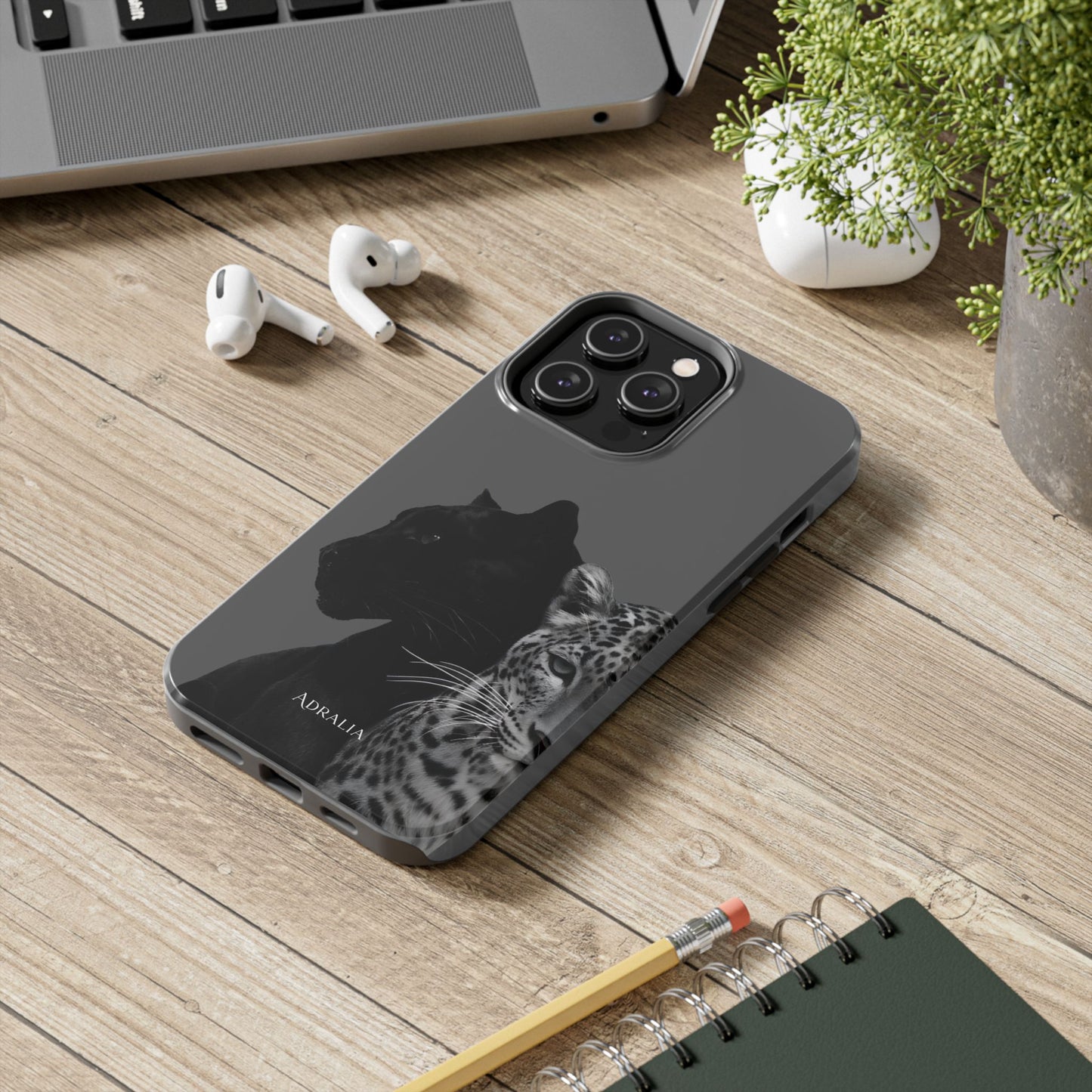 Leopard & Panther Tough Phone Case — Protective Jungle Cat Design