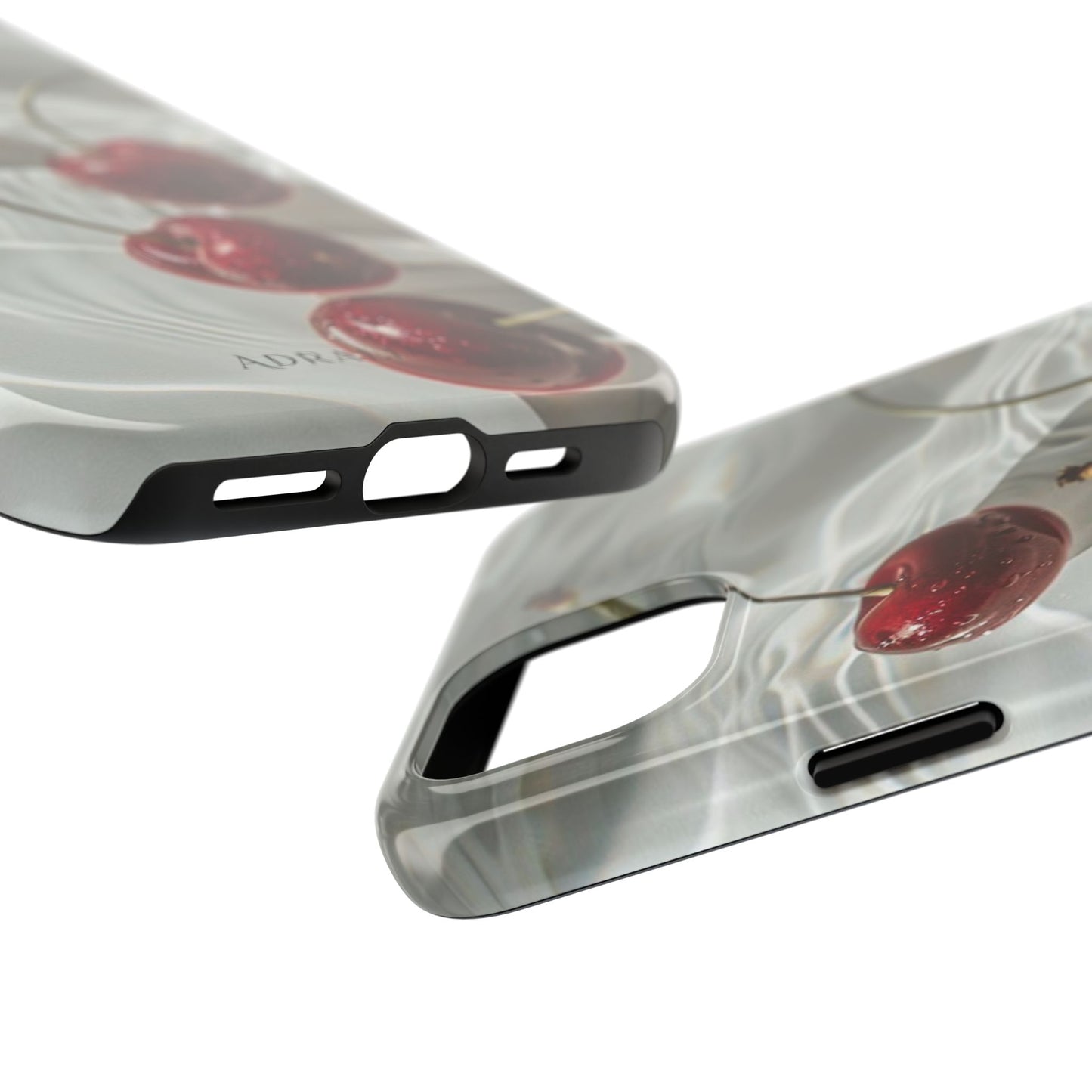 Cherry Water Reflection Tough Phone Case