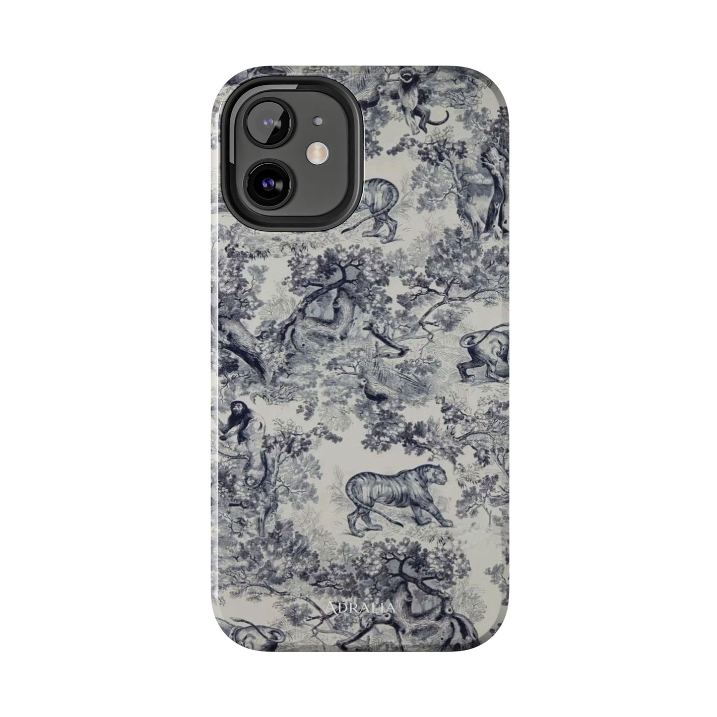 Vintage Toile Animal Tough Phone Case