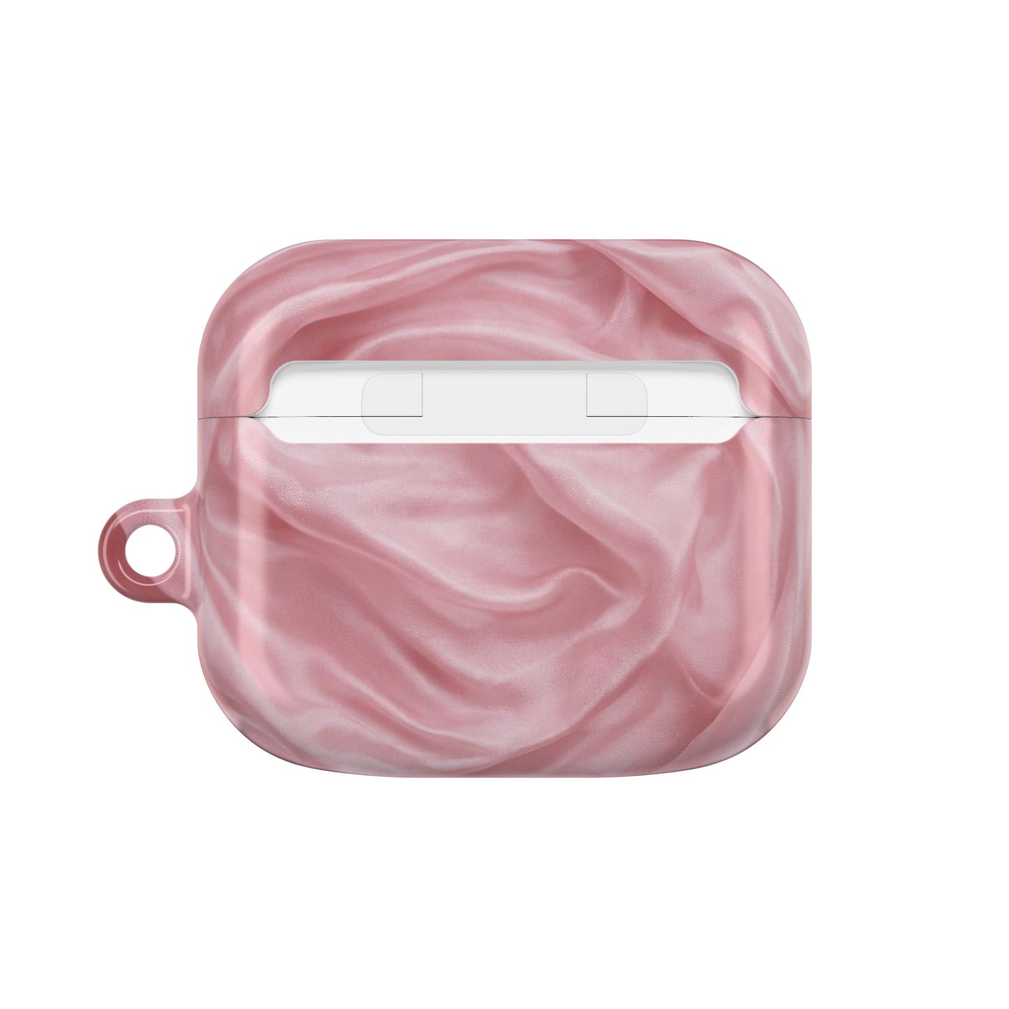 Pink Marble Lion AirPod Case — Elegant Protective Cover