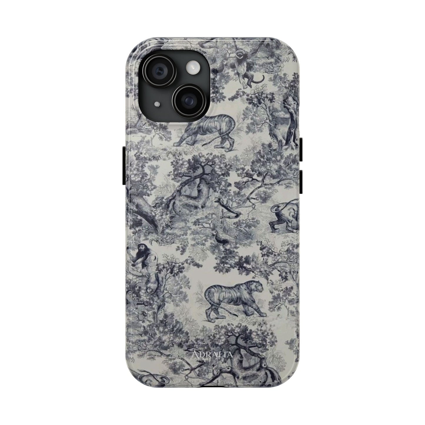 Vintage Toile Animal Tough Phone Case