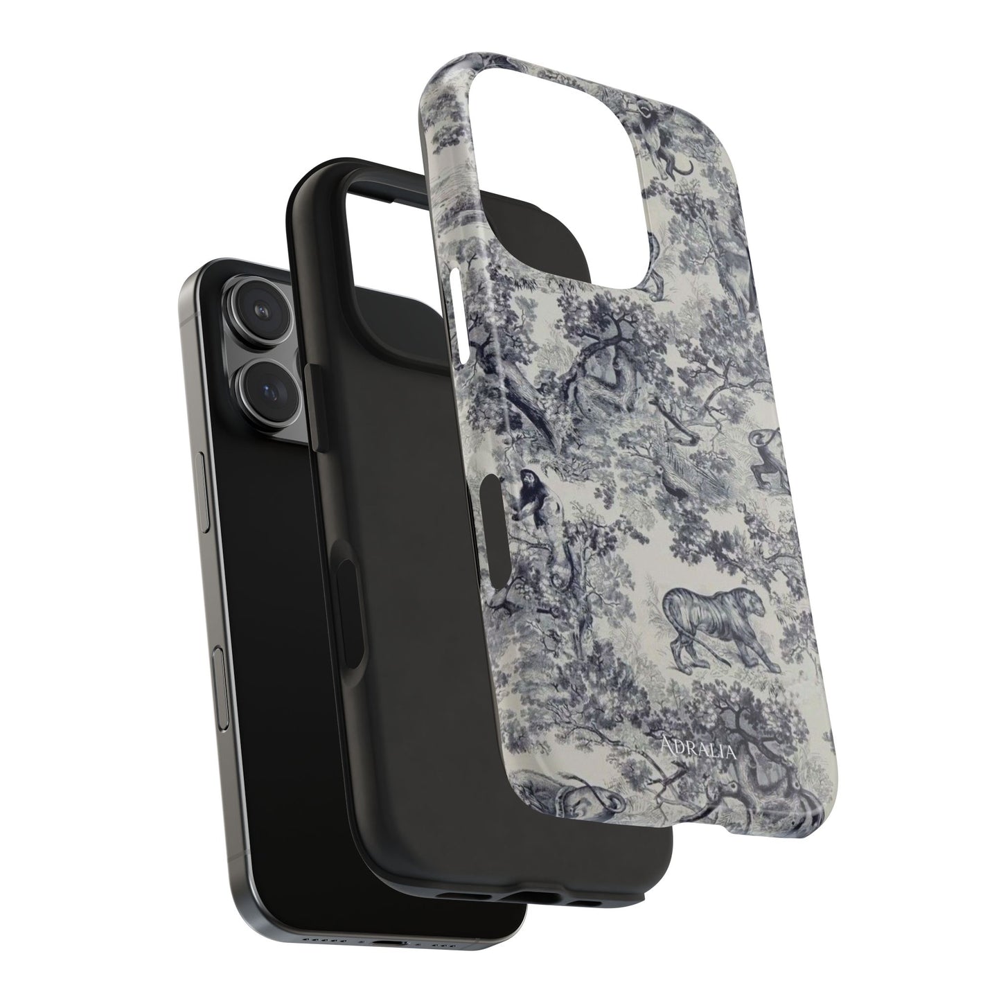 Vintage Toile Animal Tough Phone Case