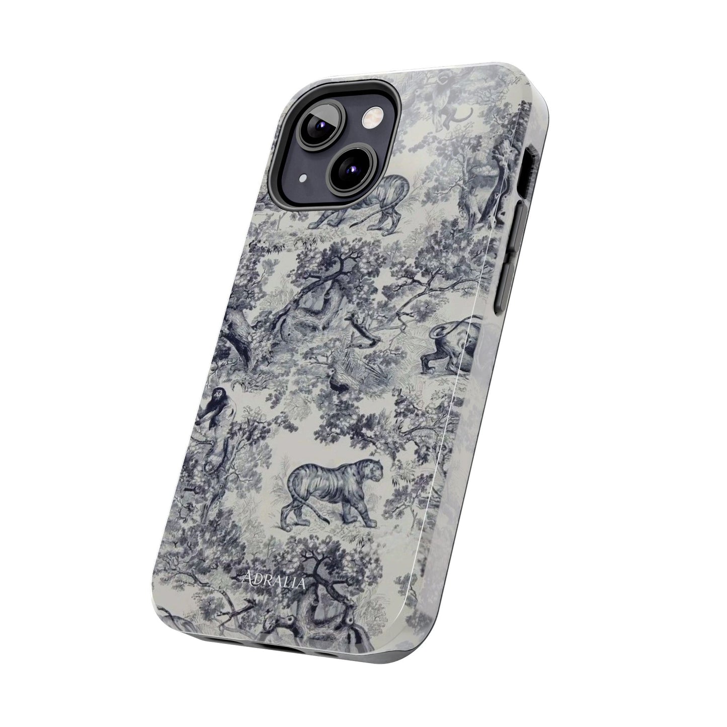 Vintage Toile Animal Tough Phone Case