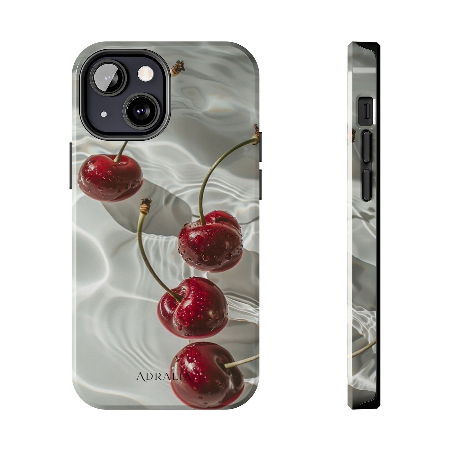 Cherry Water Reflection Tough Phone Case