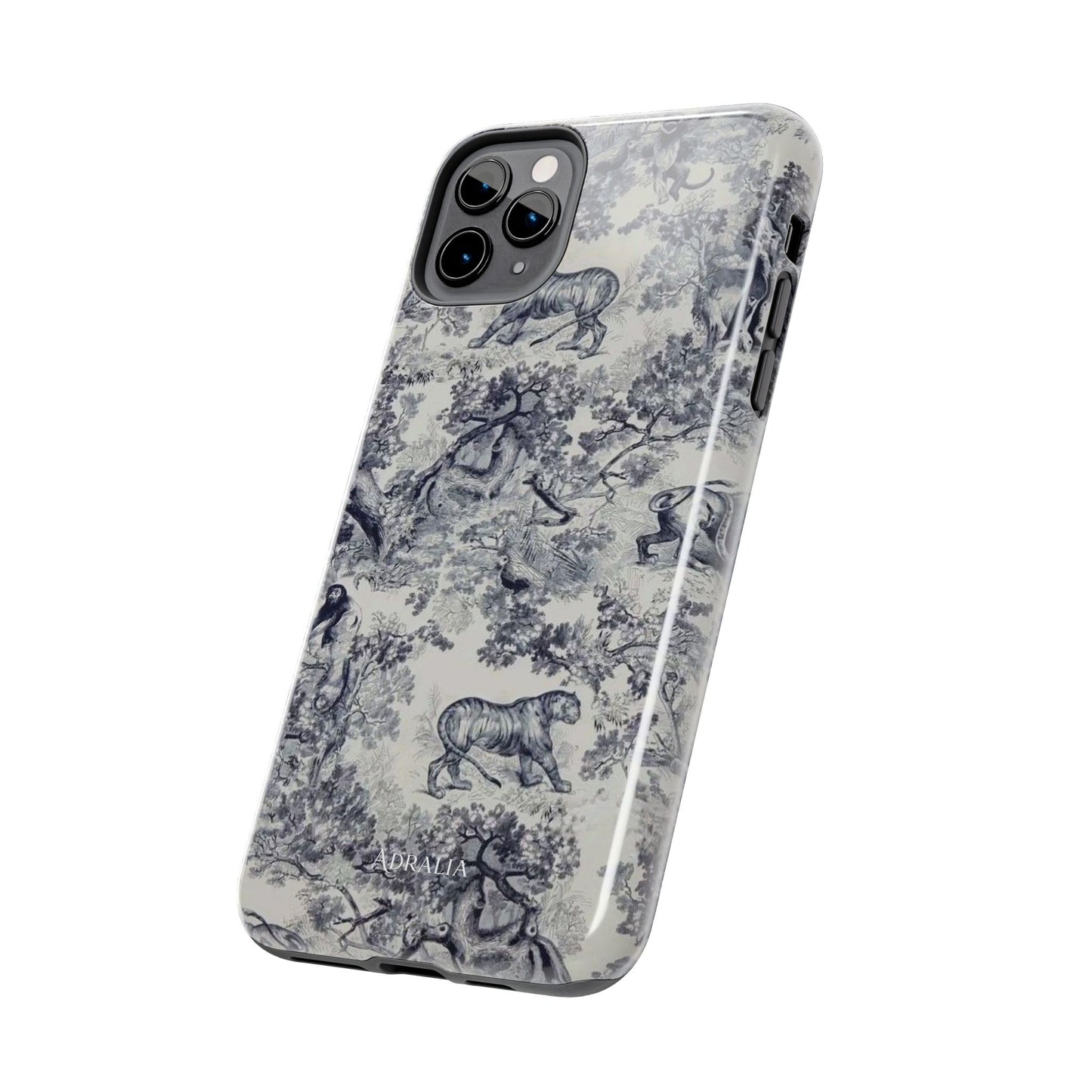 Vintage Toile Animal Tough Phone Case