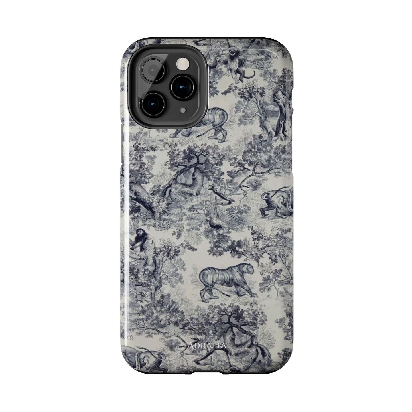 Vintage Toile Animal Tough Phone Case