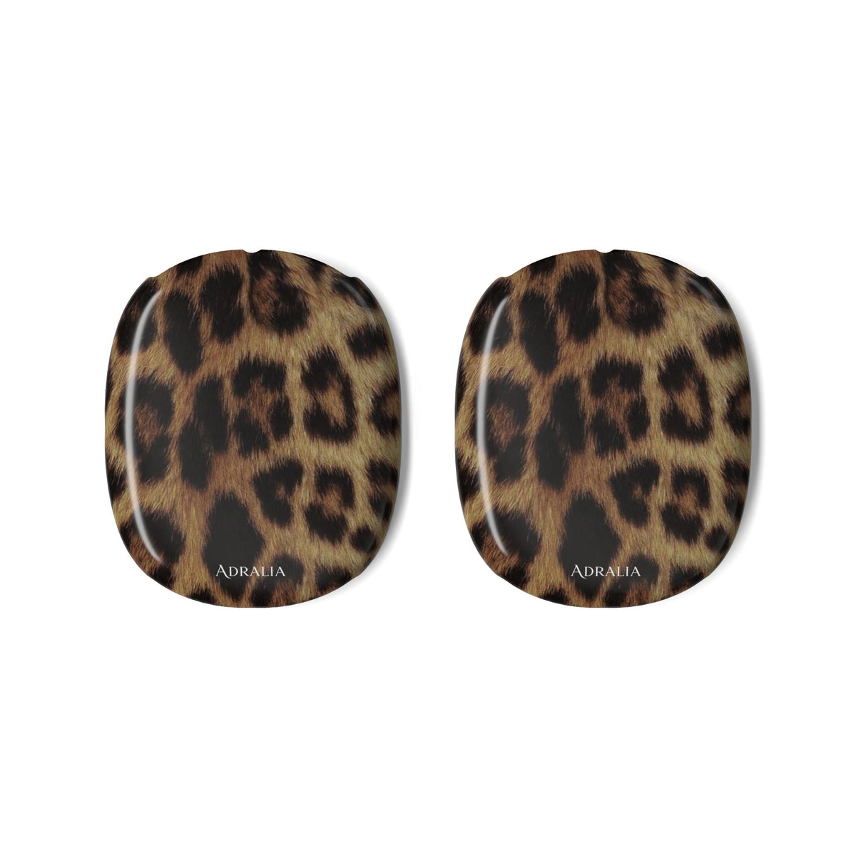 Leopard Print AirPods Max Shell Case — Stylish Protective Headphone Covers