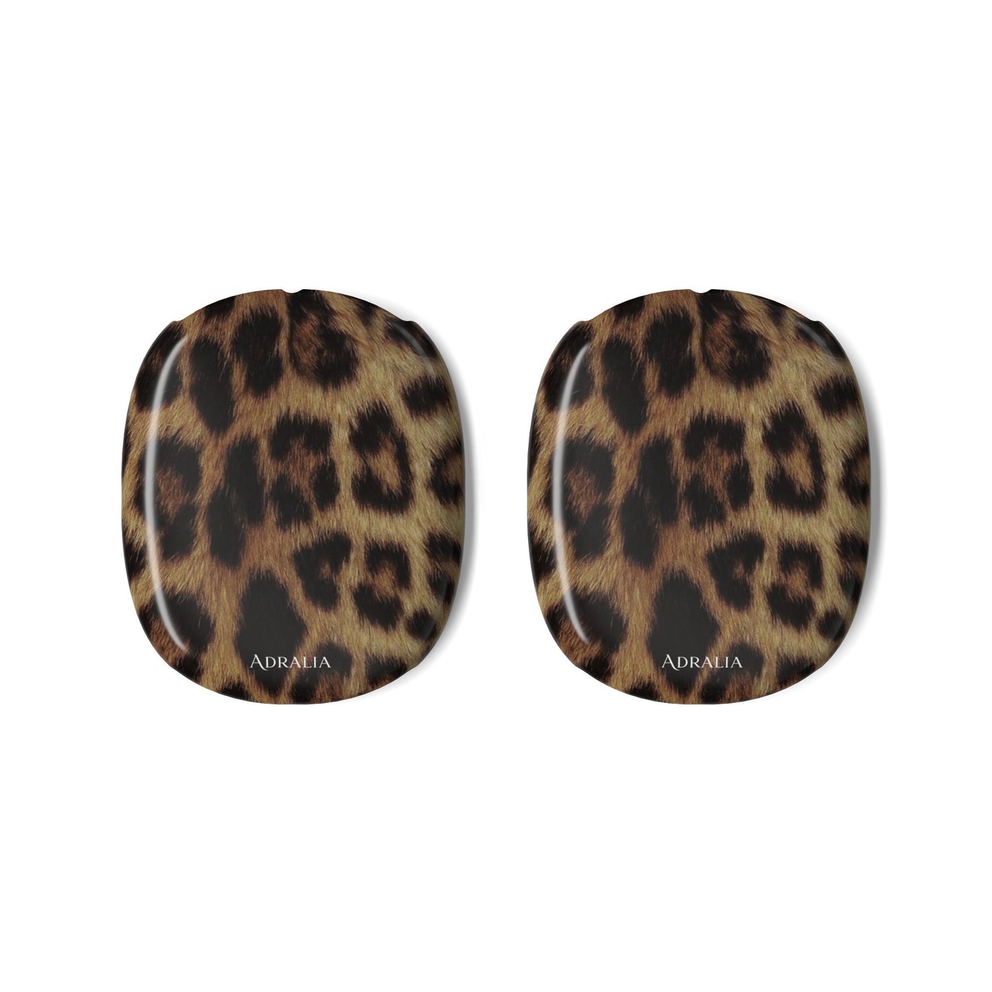 Leopard Print AirPods Max Shell Case — Stylish Protective Headphone Covers