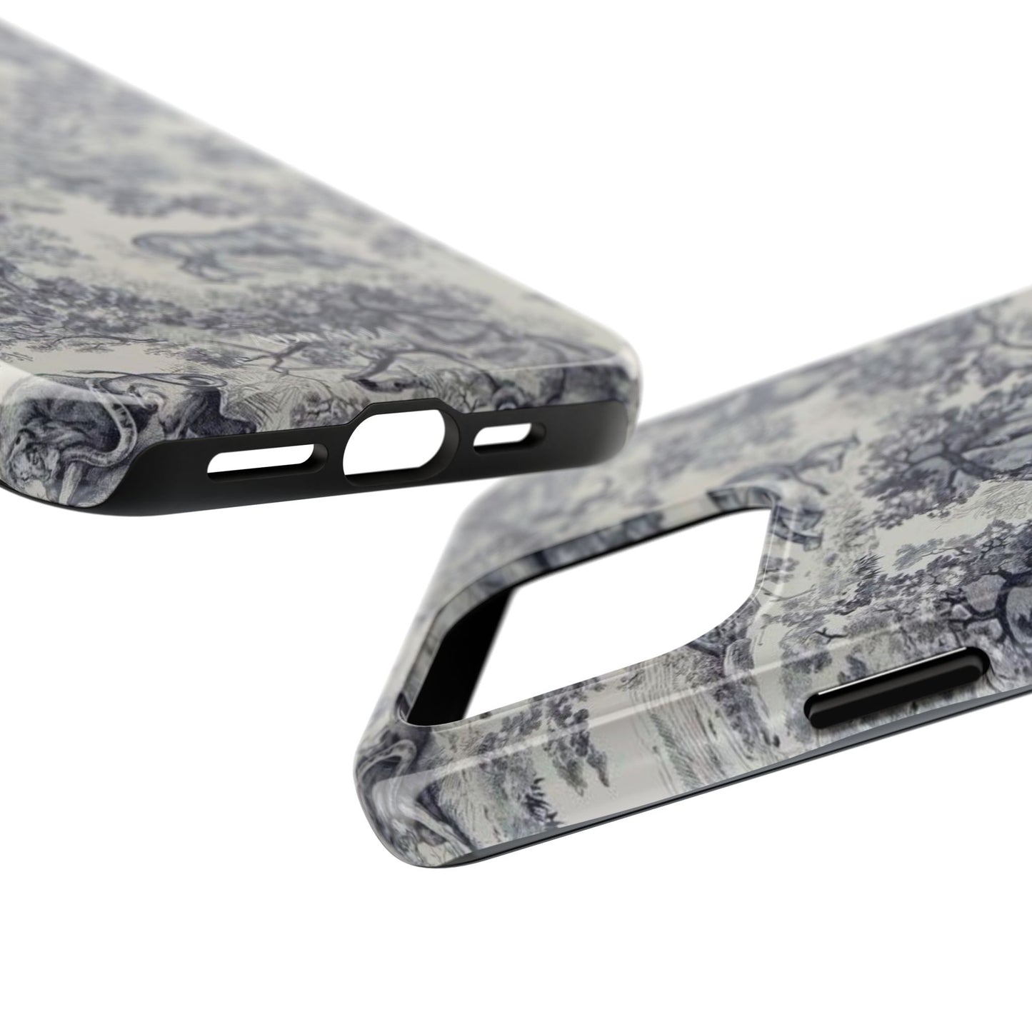 Vintage Toile Animal Tough Phone Case