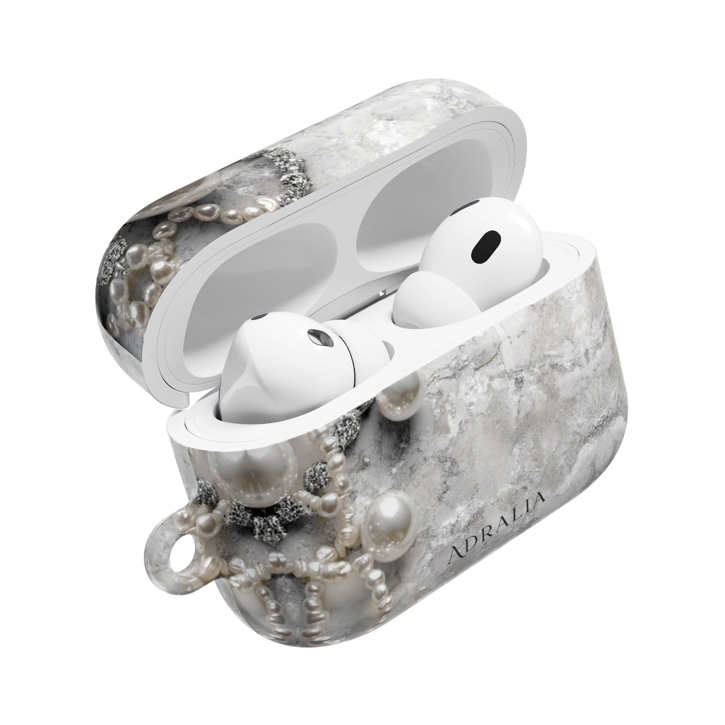 Pearl Lace AirPod Case — Vintage Pearl Jewelry Design