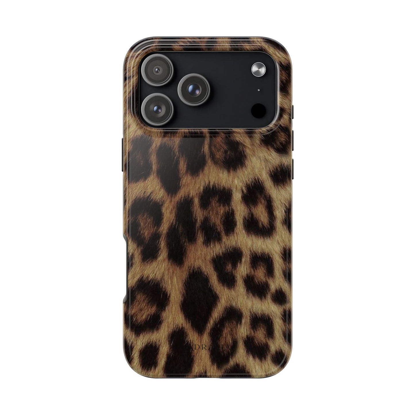 Leopard Print Tough Phone Case — Durable Animal-Print Protective Cover