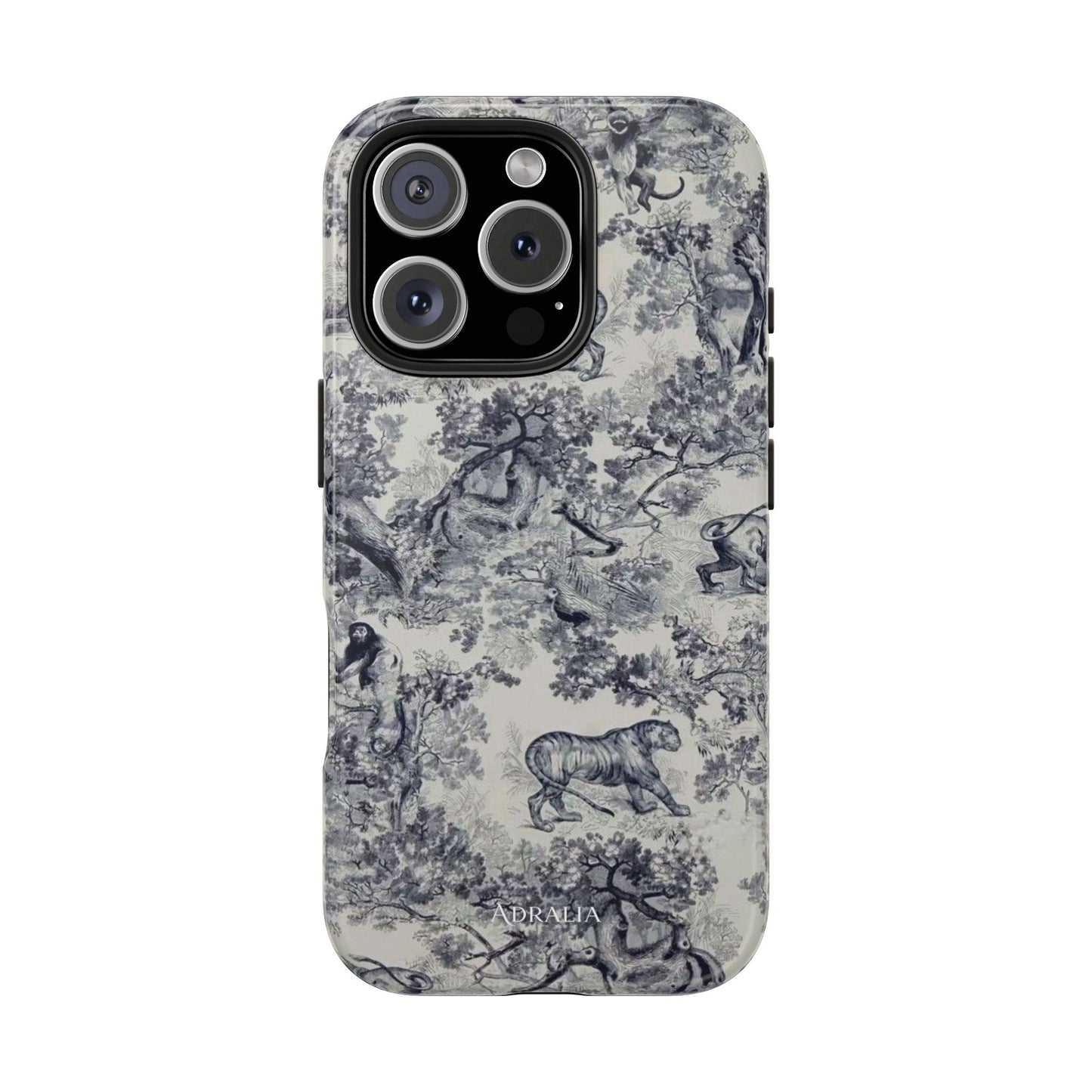 Vintage Toile Animal Tough Phone Case