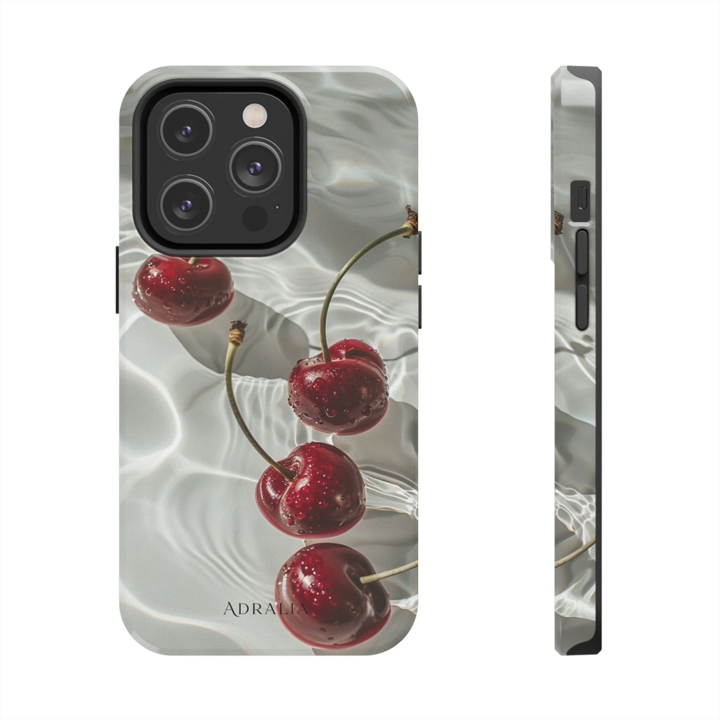 Cherry Water Reflection Tough Phone Case