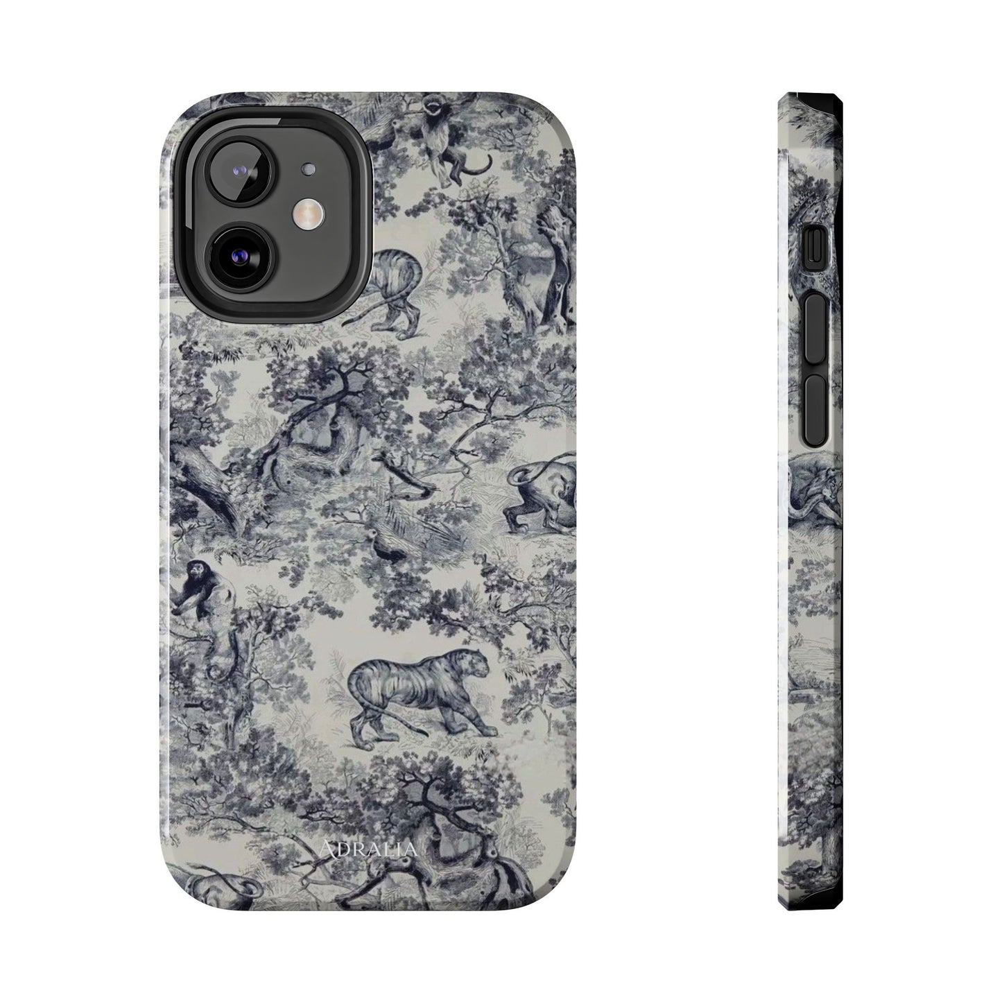 Vintage Toile Animal Tough Phone Case