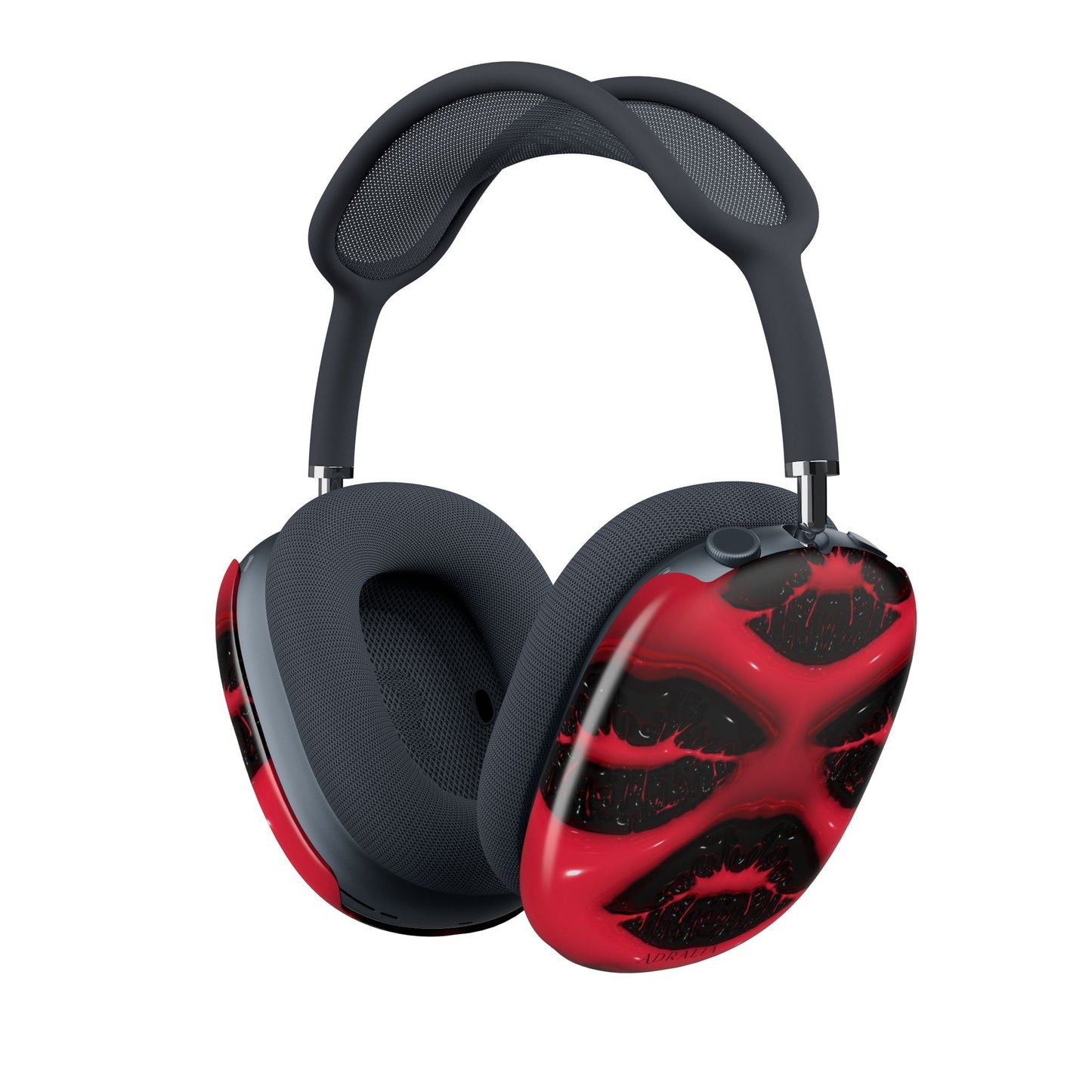 AirPods Max Shell Case — Red Kisses Graphic Protective Covers