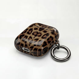 Leopard Print AirPod Case — Stylish Protective Cover