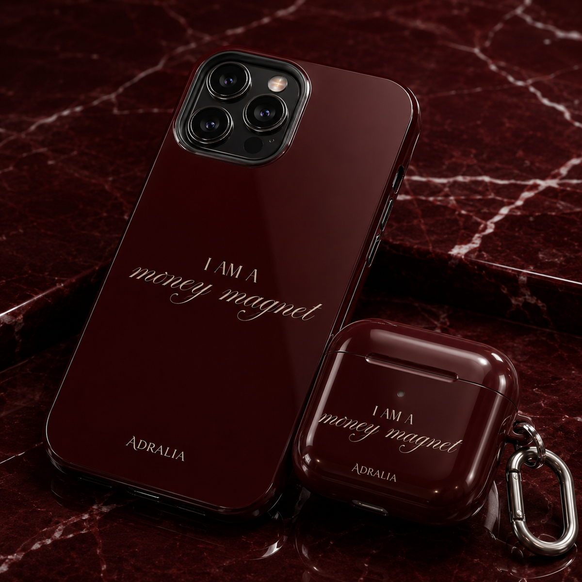 Signature Tech Set- Iphone Case + AirPods Case