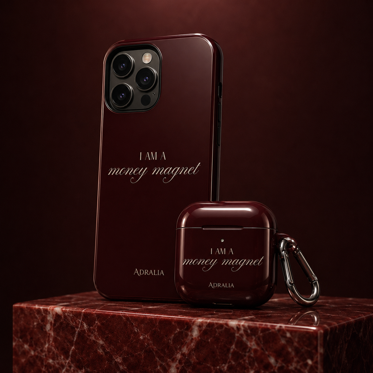 Signature Tech Set- Iphone Case + AirPods Case
