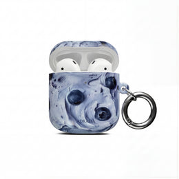 Blueberry Swirl AirPod Case — Cute Fruit Dessert Protective Cover