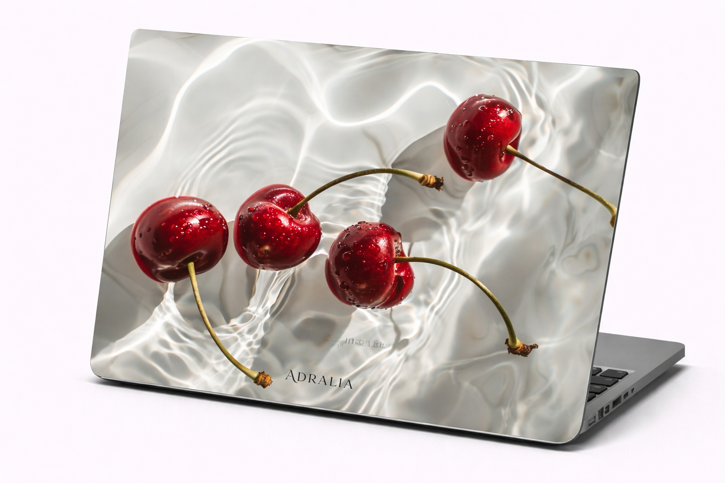 Cherry Water Ripples MacBook Case