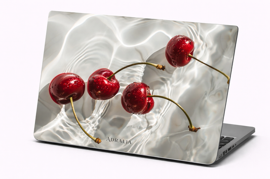 Cherry Water Ripples MacBook Case