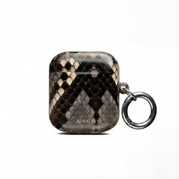 Snake Print AirPod Case — Faux Python Protective Charging Case