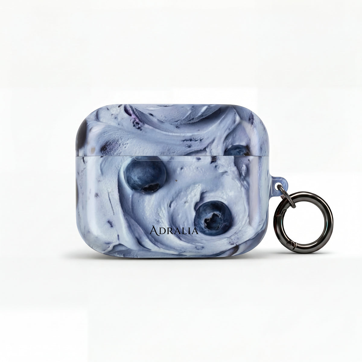 Blueberry Swirl AirPod Case — Cute Fruit Dessert Protective Cover