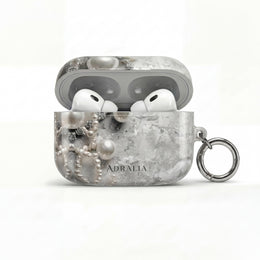 Pearl Lace AirPod Case — Vintage Pearl Jewelry Design