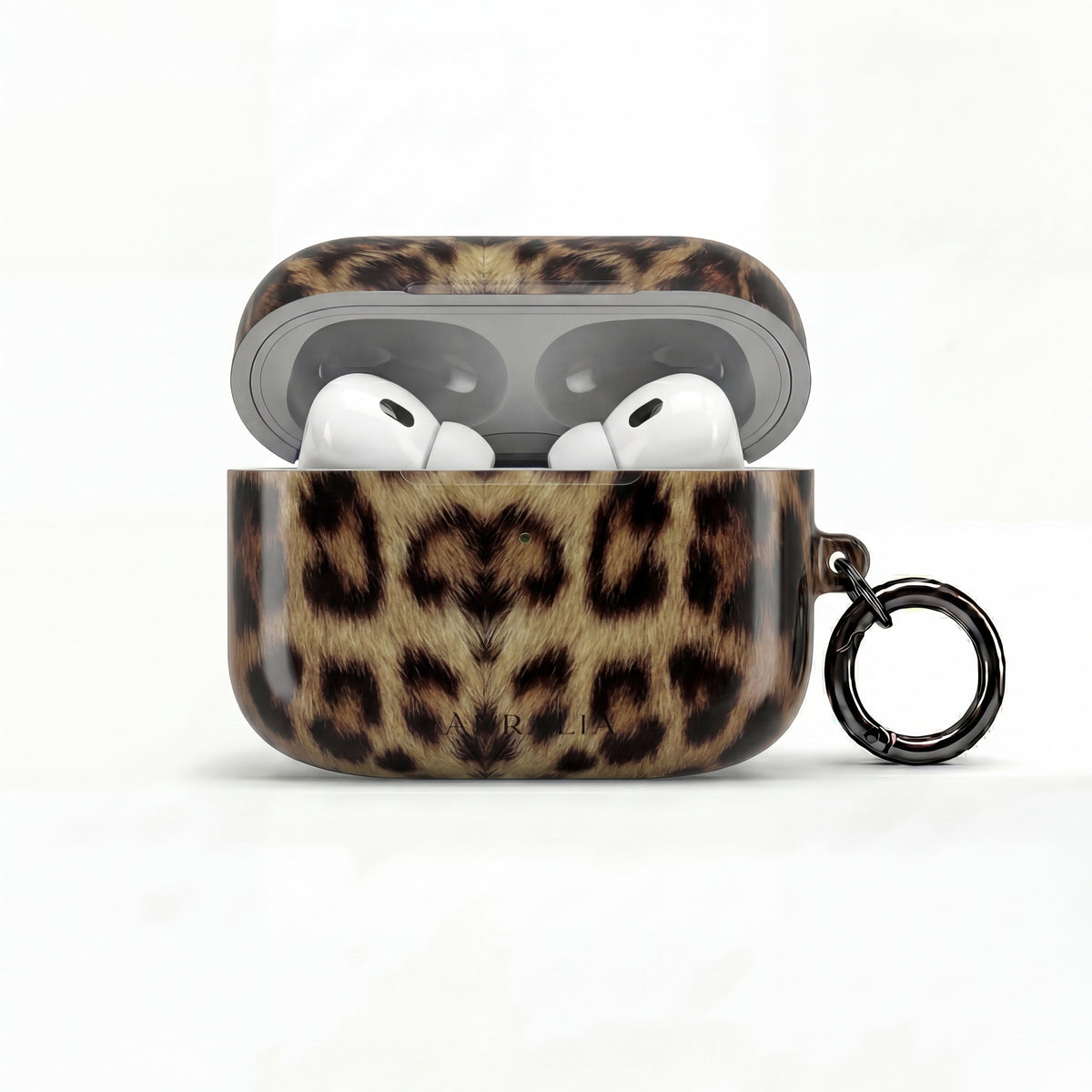 Leopard Print AirPod Case — Stylish Protective Cover