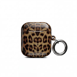 Leopard Print AirPod Case — Stylish Protective Cover