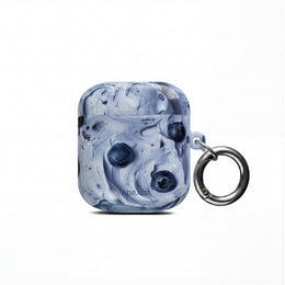 Blueberry Swirl AirPod Case — Cute Fruit Dessert Protective Cover