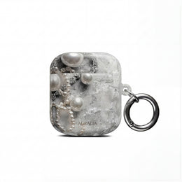 Pearl Lace AirPod Case — Vintage Pearl Jewelry Design