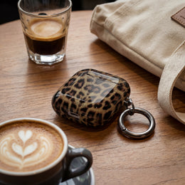 Leopard Print AirPod Case — Stylish Protective Cover