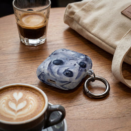 Blueberry Swirl AirPod Case — Cute Fruit Dessert Protective Cover
