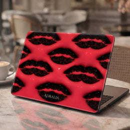 Red Lips MacBook Case