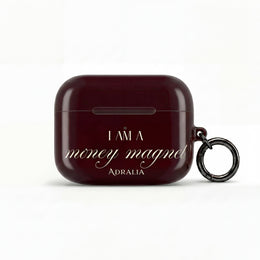 Money Magnet AirPod Case — 'I Am a Money Magnet' Protective Charging Case