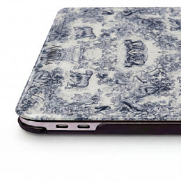 MacBook Case — Vintage Toile Safari Pattern Protective Sleeve