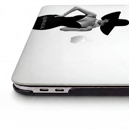 Woman With Hat - MacBook Cases