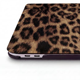 Leopard Print Brown - MacBook Cases