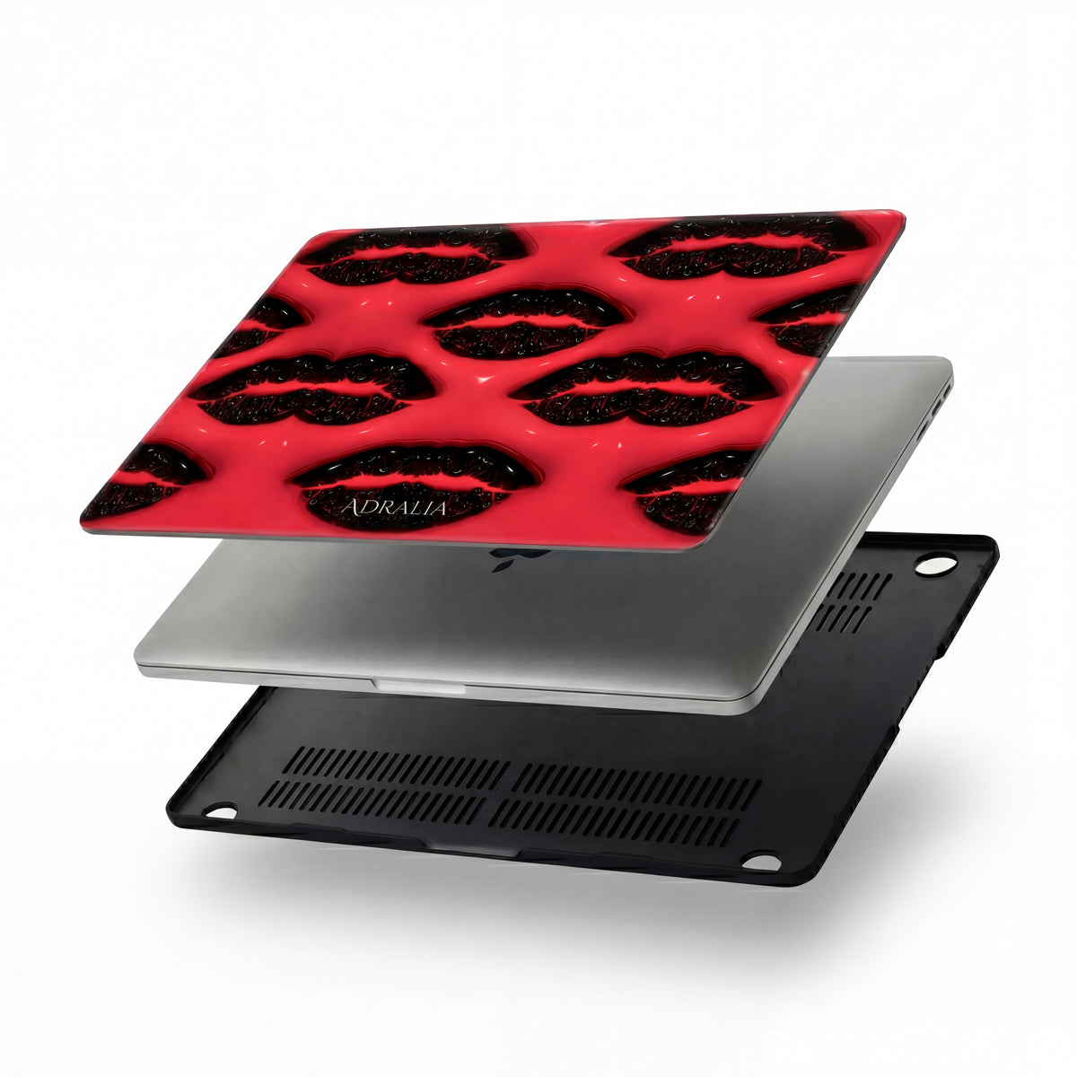 Red Lips MacBook Case